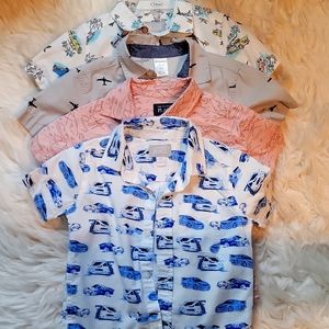 Gymboree and children's place button down shirts.